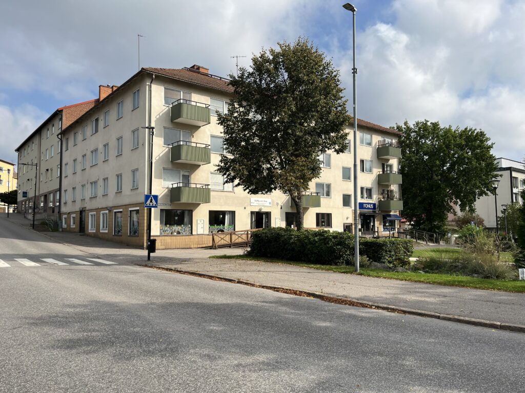 Fasad mot Norr och Väster